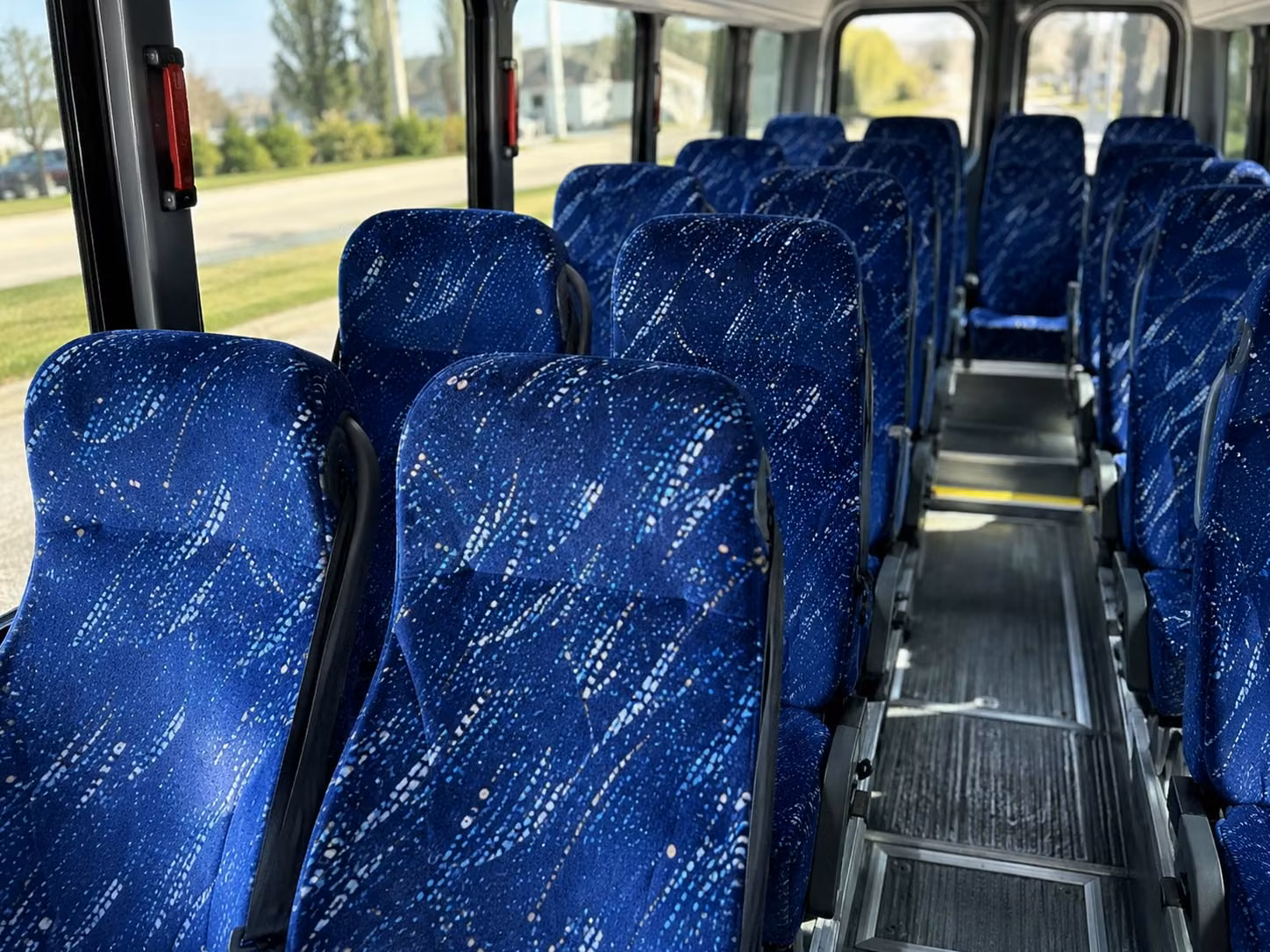 20 passenger minibus interior
