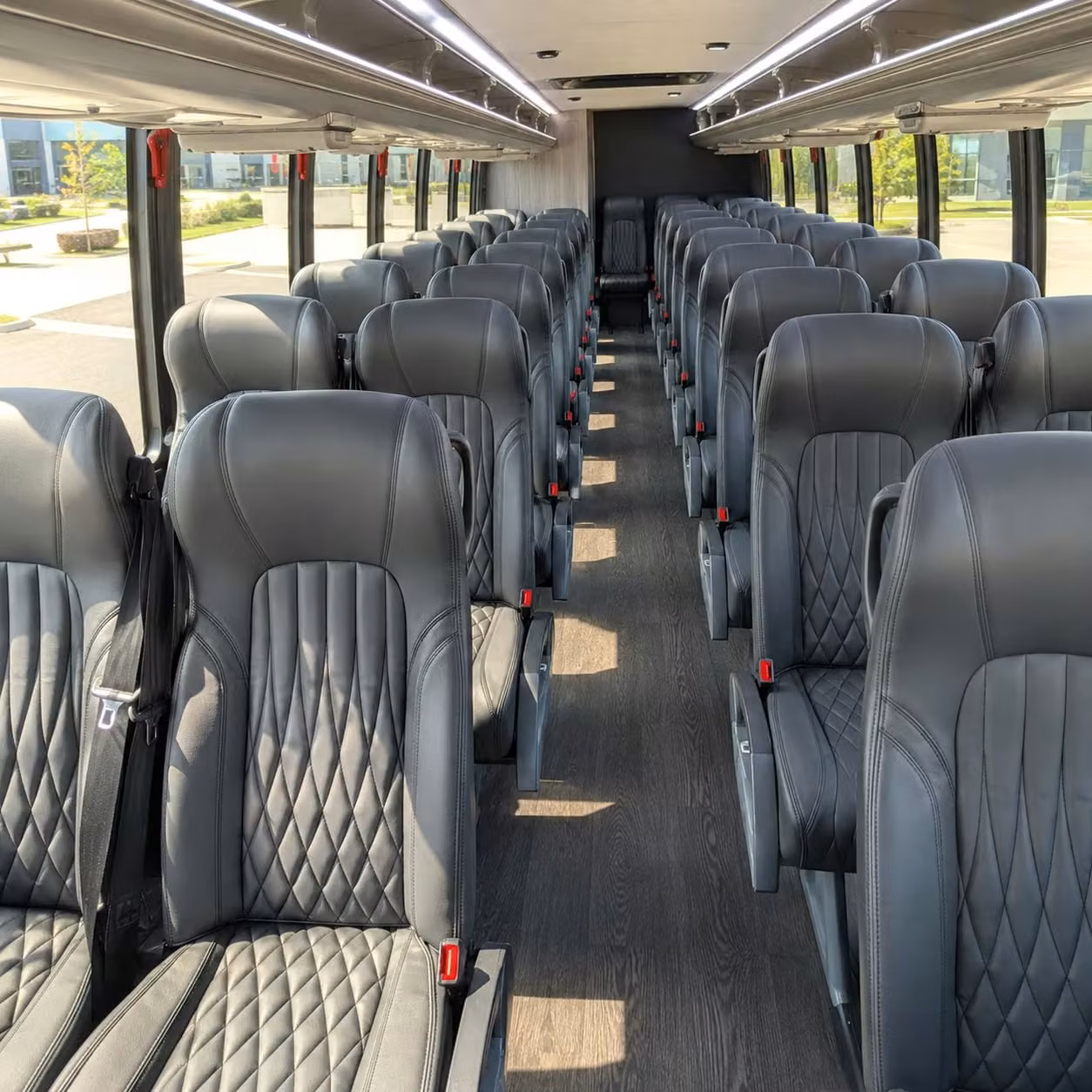30 passenger minibus inside