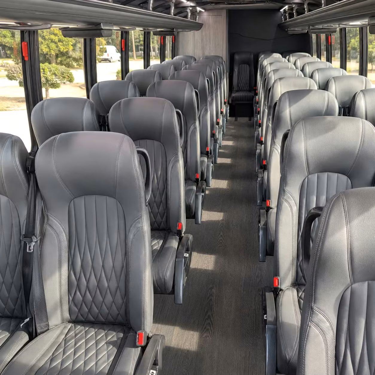 35 passenger minibus inside