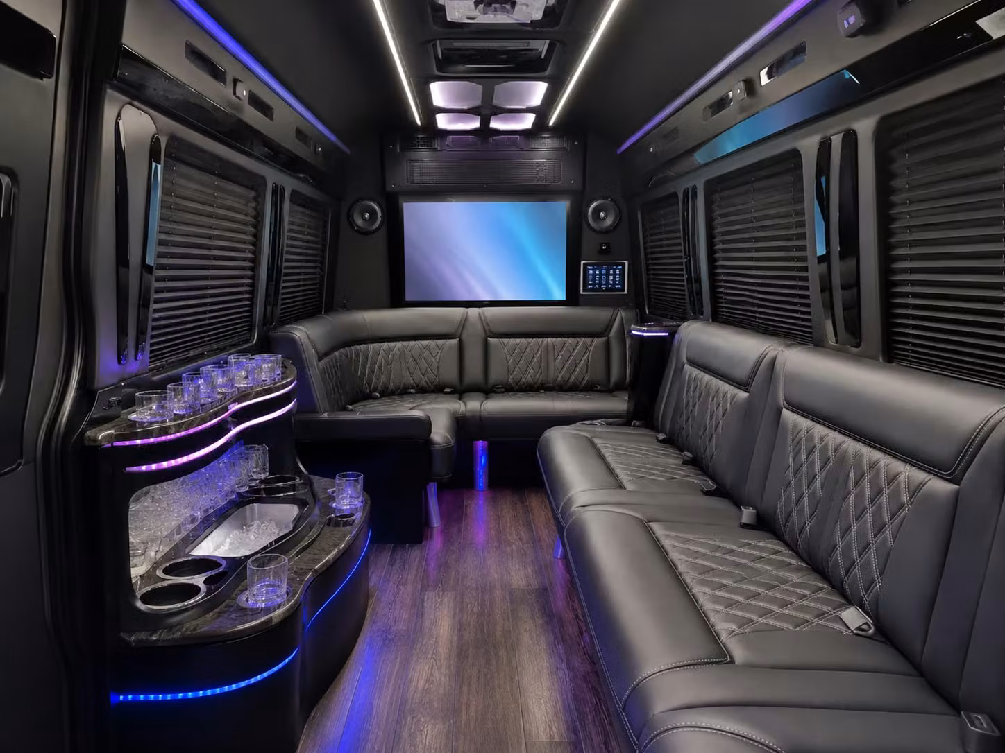 bus rental options for wake forest trips