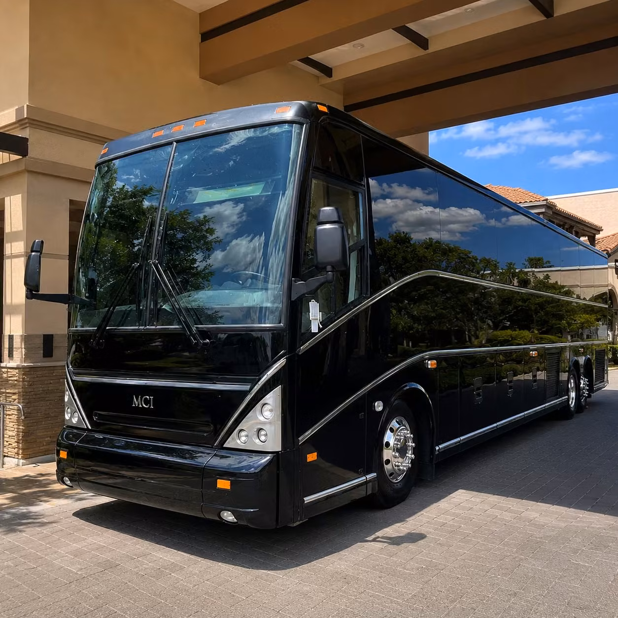 charter bus rentals for wake forest corporate events and off site meetings