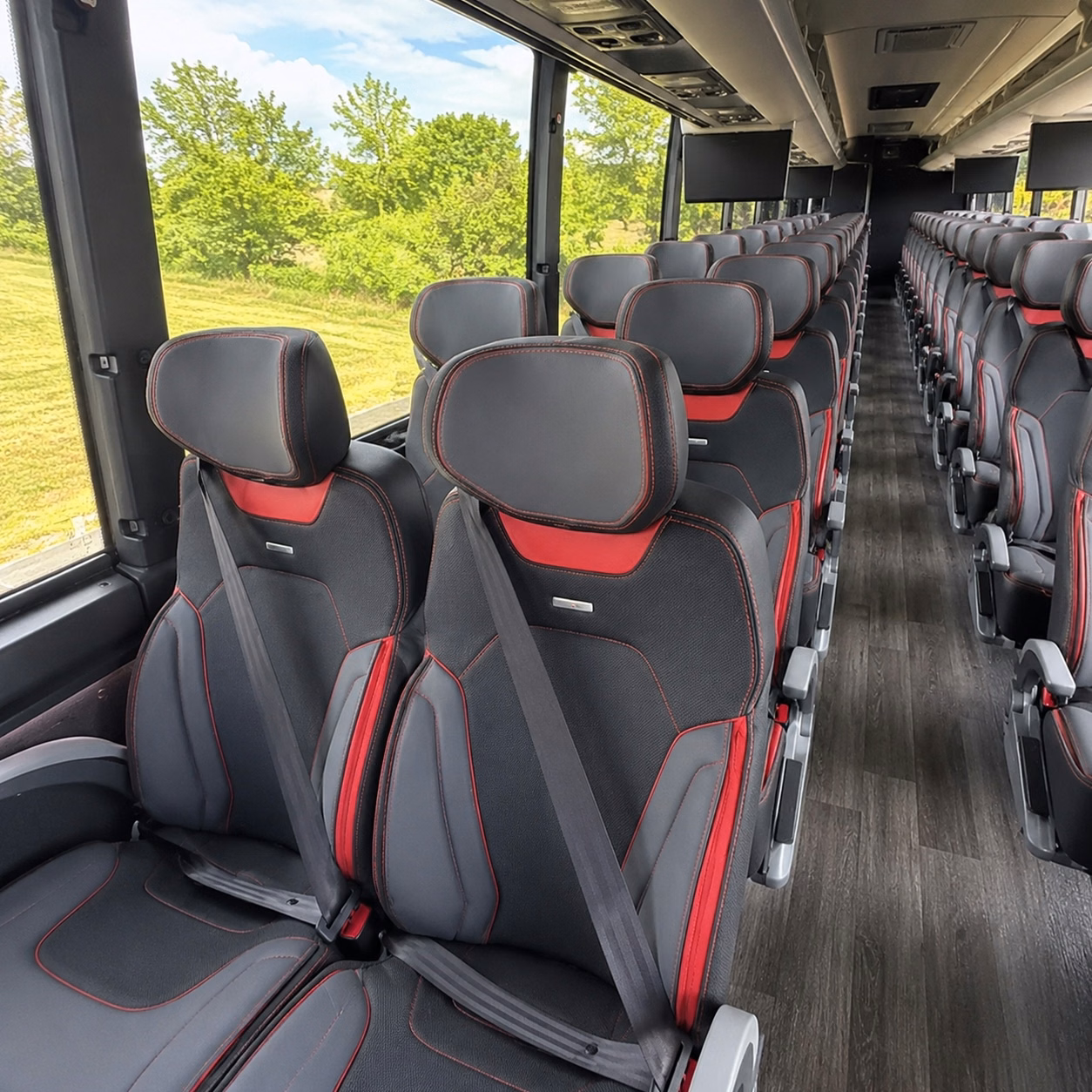 long distance corporate charter buses for wake forest teams