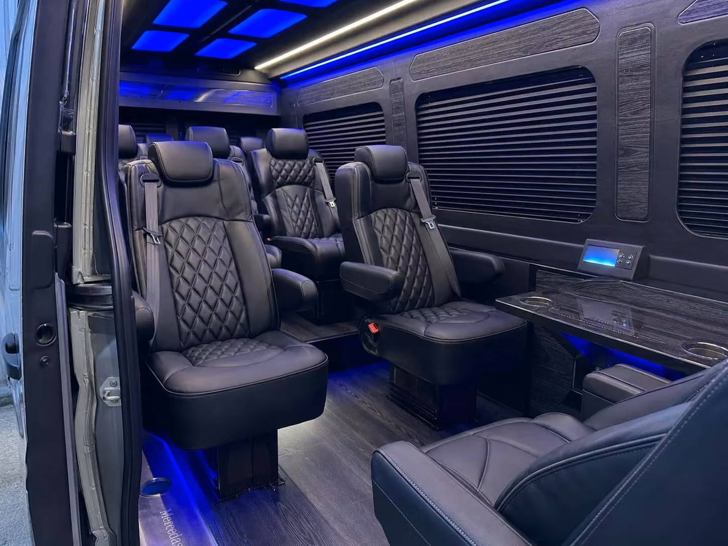 sprinter van transportation for groups and events across wake forest