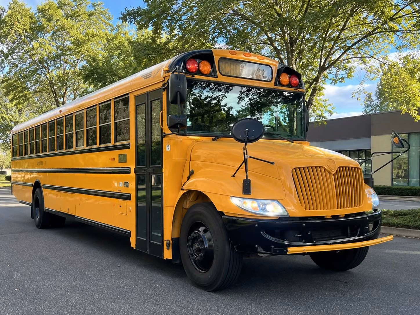 wake forest school bus rental